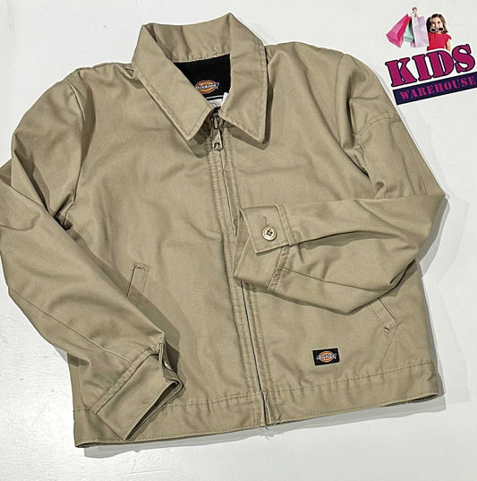 Dickies Cream Ripped Jacket Size 8
