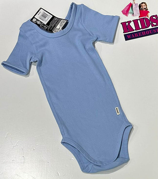 New Bonds Blue Bodysuit Size 2 (RRP $26.99)