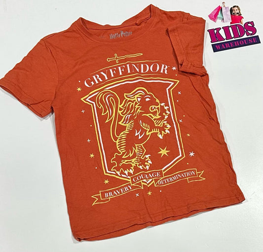 Harry Potter Zing Orange Gryfindor Top Size 6