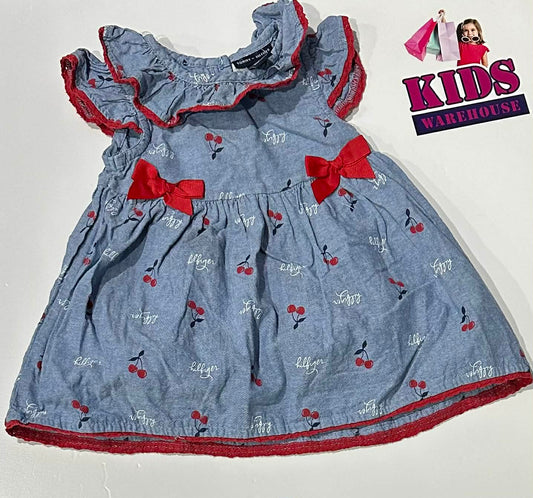 Tommy Hilfiger Blue & Red Dress Size 1