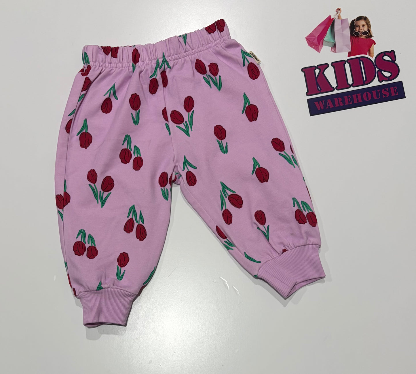 Bonds Pink, Floral Print Pants Size 0