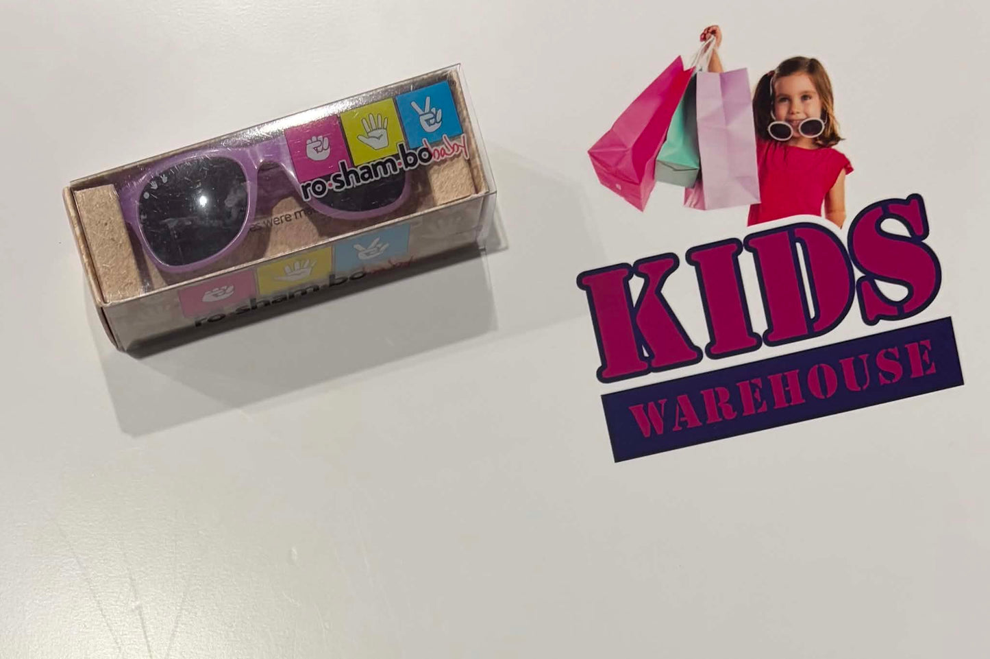 Not Used Ro-Sham-Bo Purple Polarised Baby Sunglasses