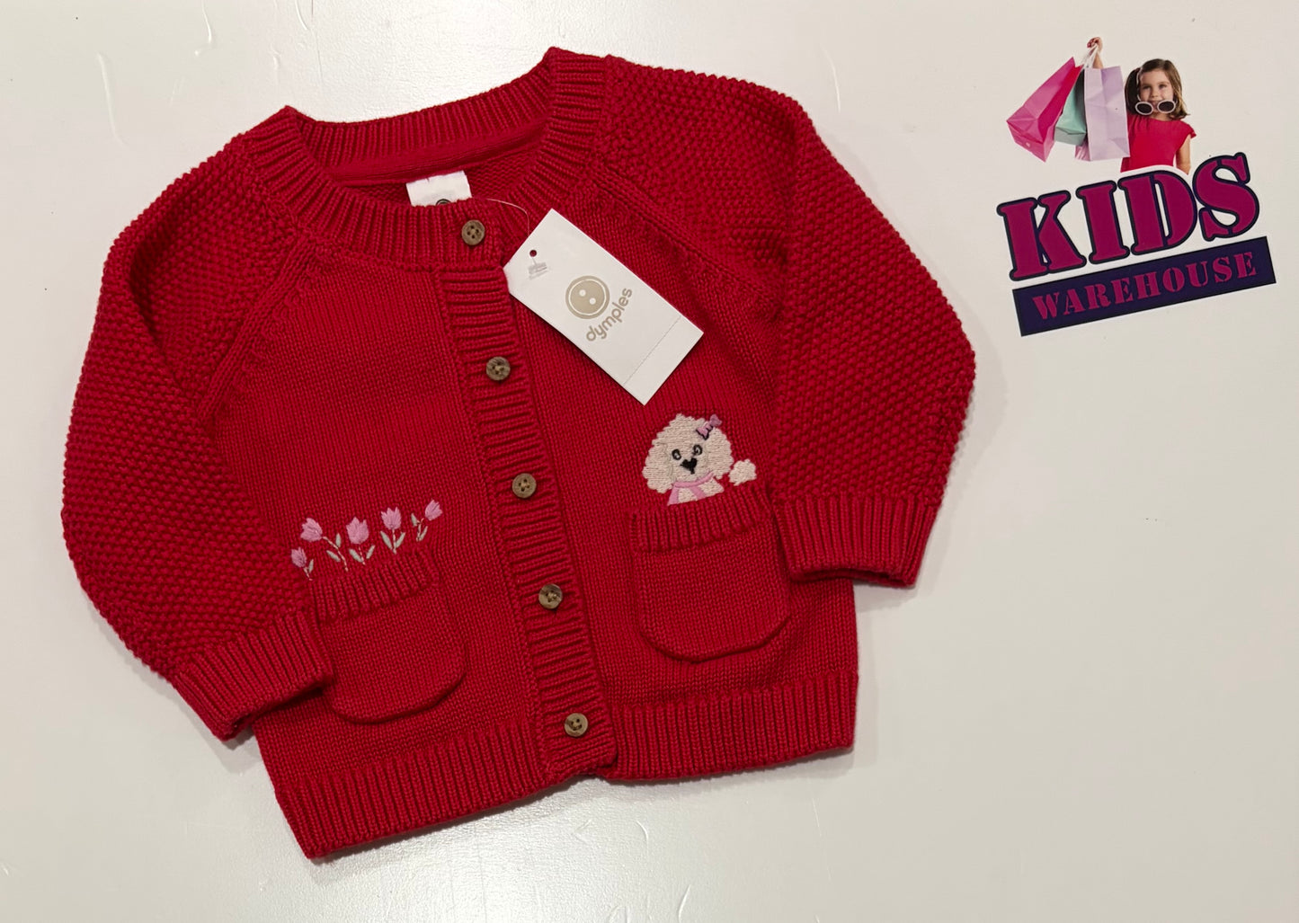 Not Used Dymples Red Sweater Size 00