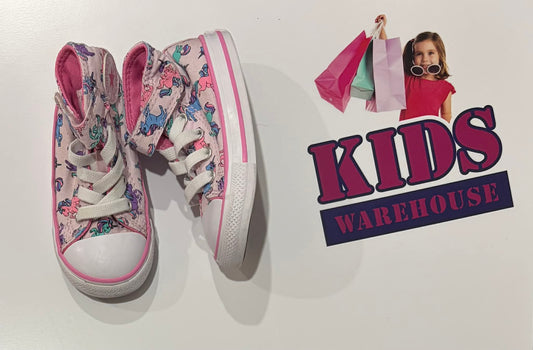 Converse Pink Unicorn Print Size 6 (Child)