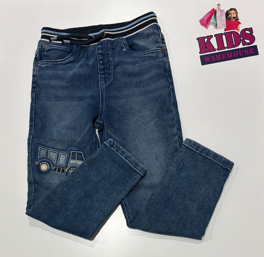 Nutmeg Denim, Truck Print Pants Size 6