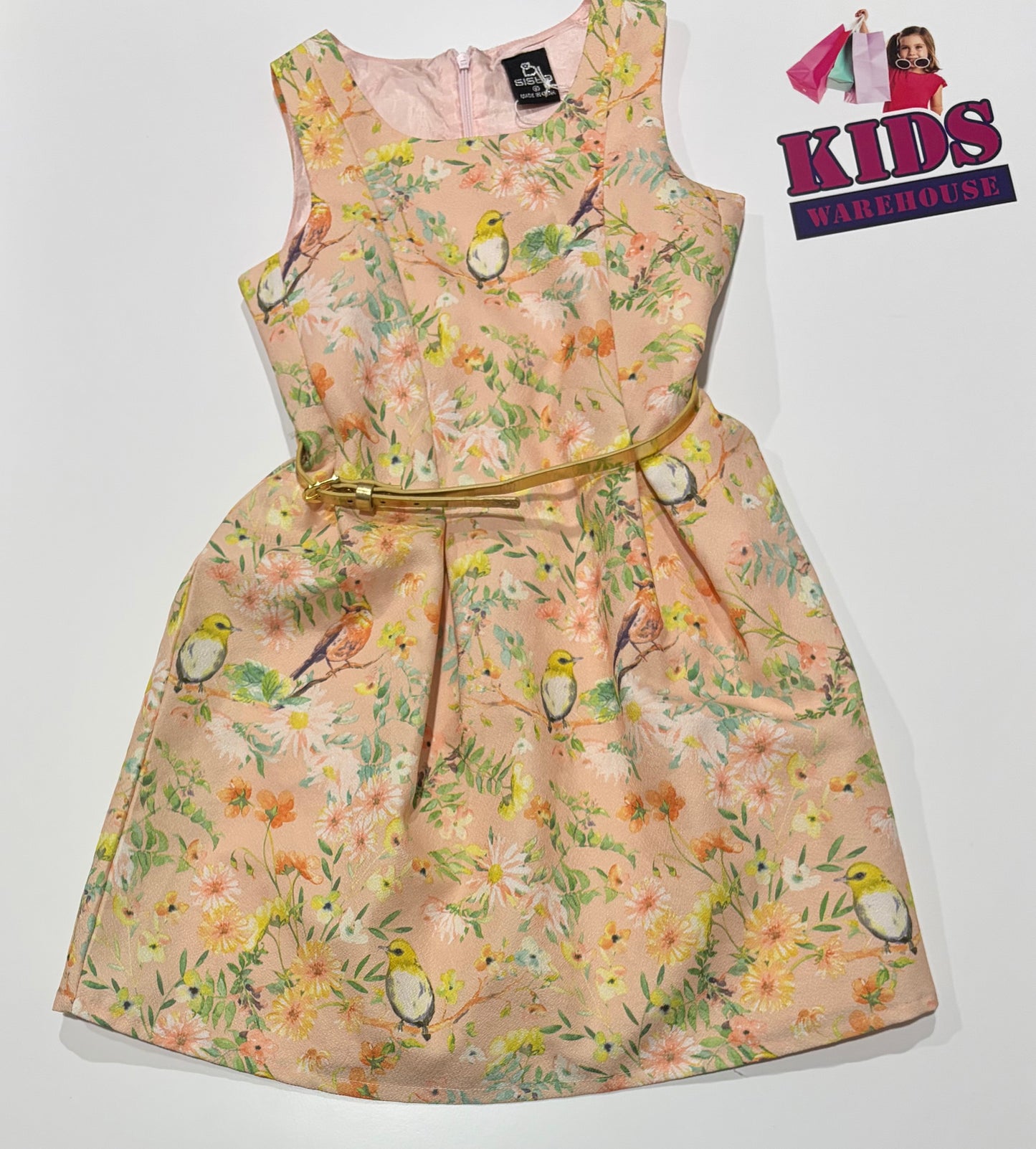 Sista Pink, Floral Print Dress Size 6
