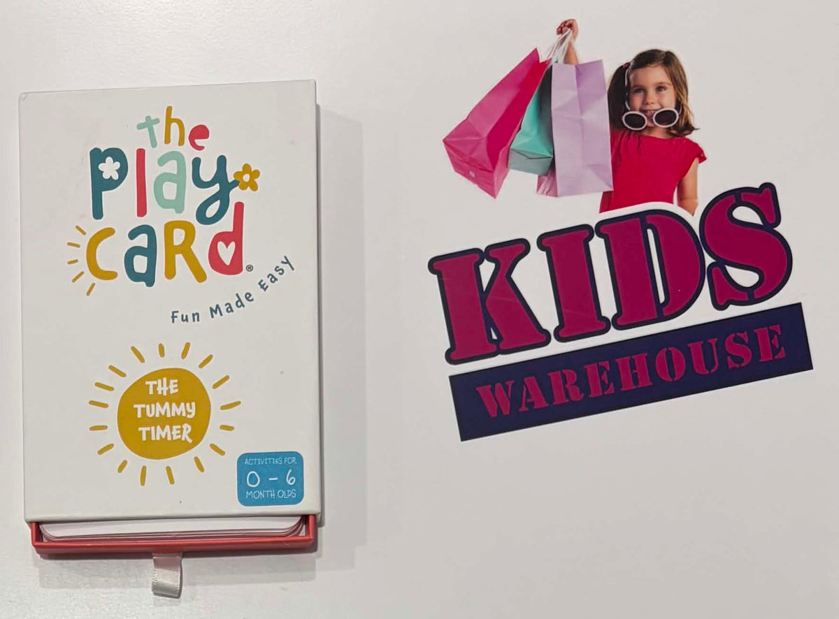 The Play Card Tummy Timer Activity Cards 0-6 Months