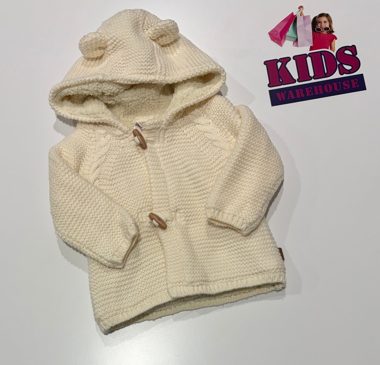 Sprout White Knit Jacket Size 00