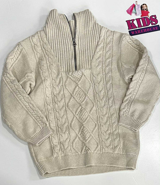 Seed Heritage Tan Knit Jumper Size 6