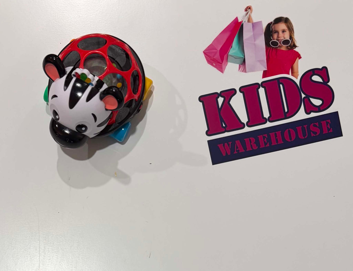 Light Up Zebra Toy