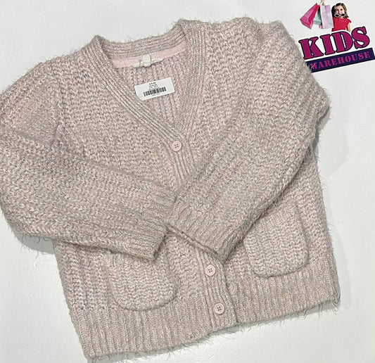 Milkshake Pink Sparkly Knit Jumper Size 8