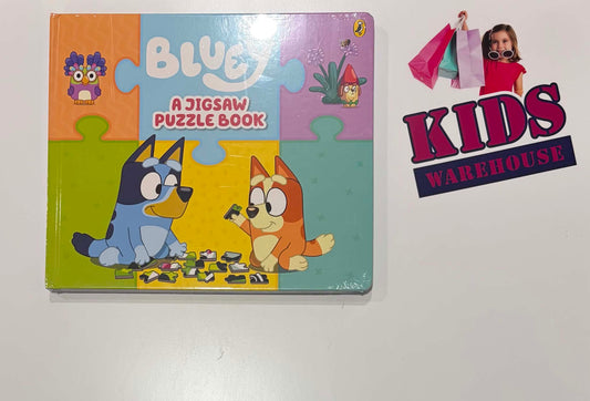Bluey A Jigsaw Puzzle Book (Boardbook)
