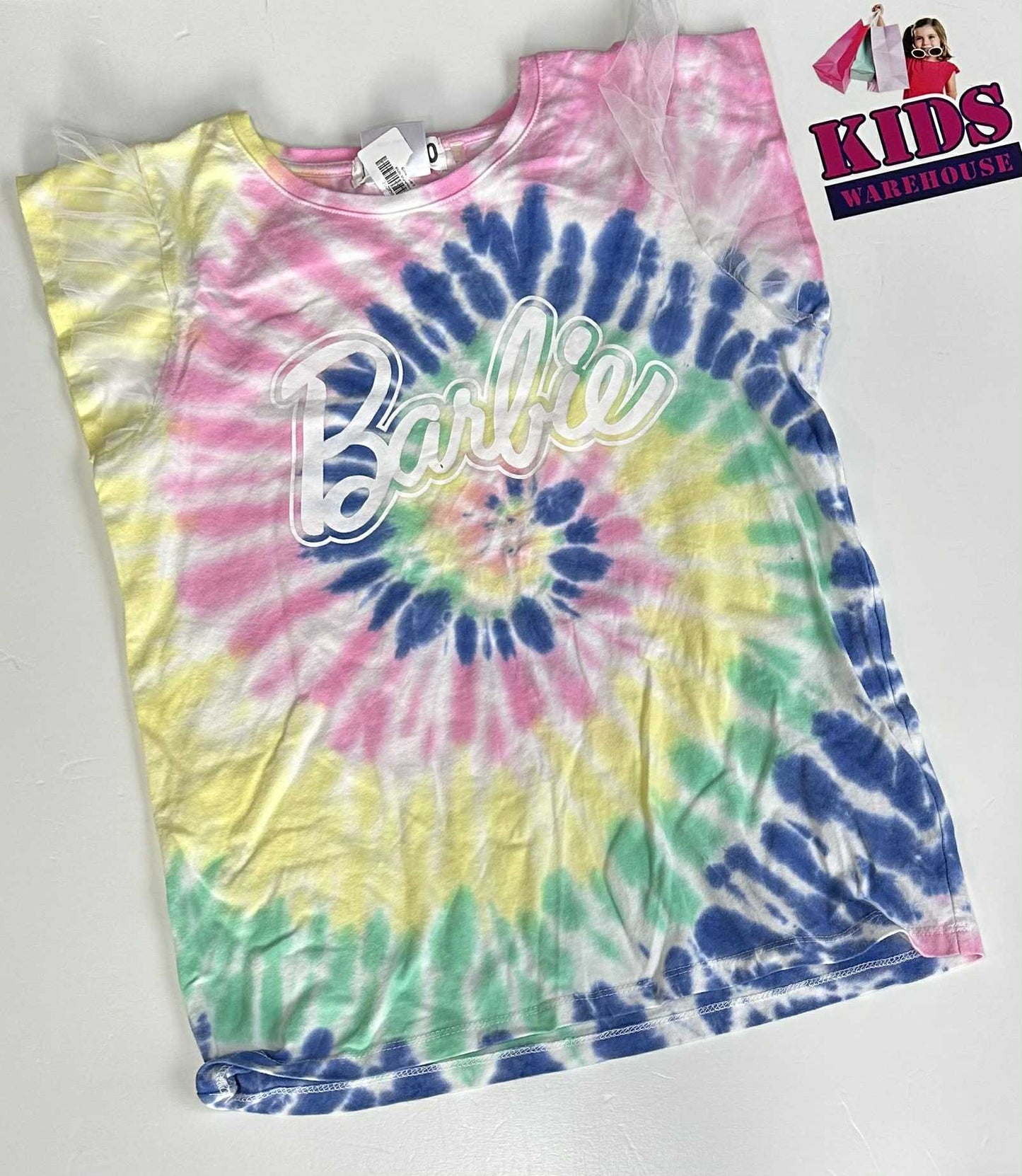Cotton On Rainbow Tie Die Top Size 9