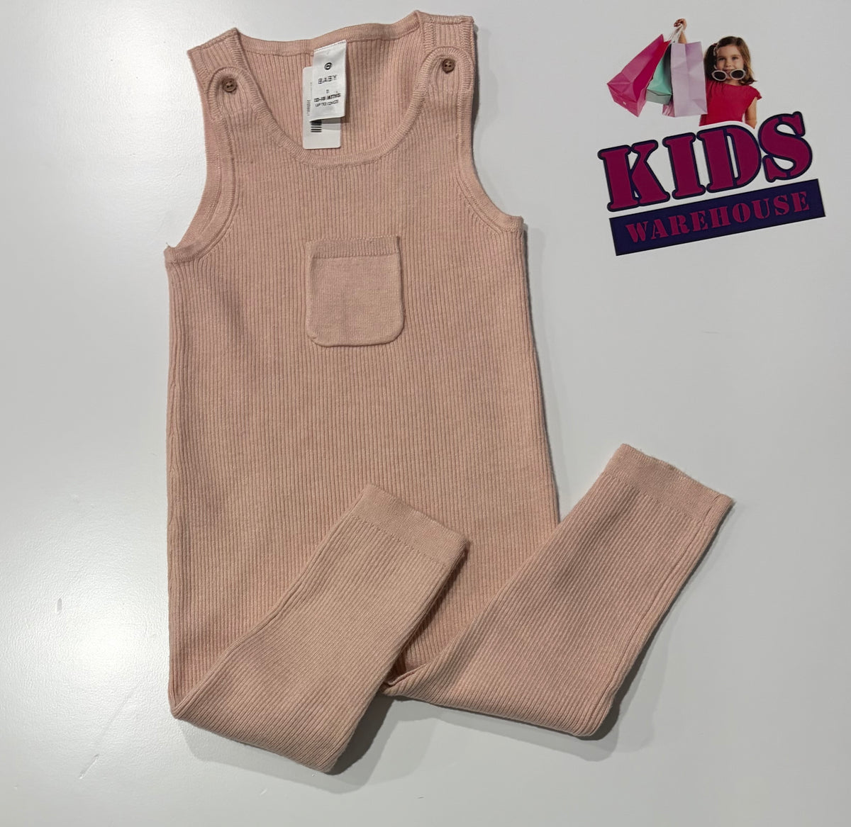 Pink Playsuit Size 1