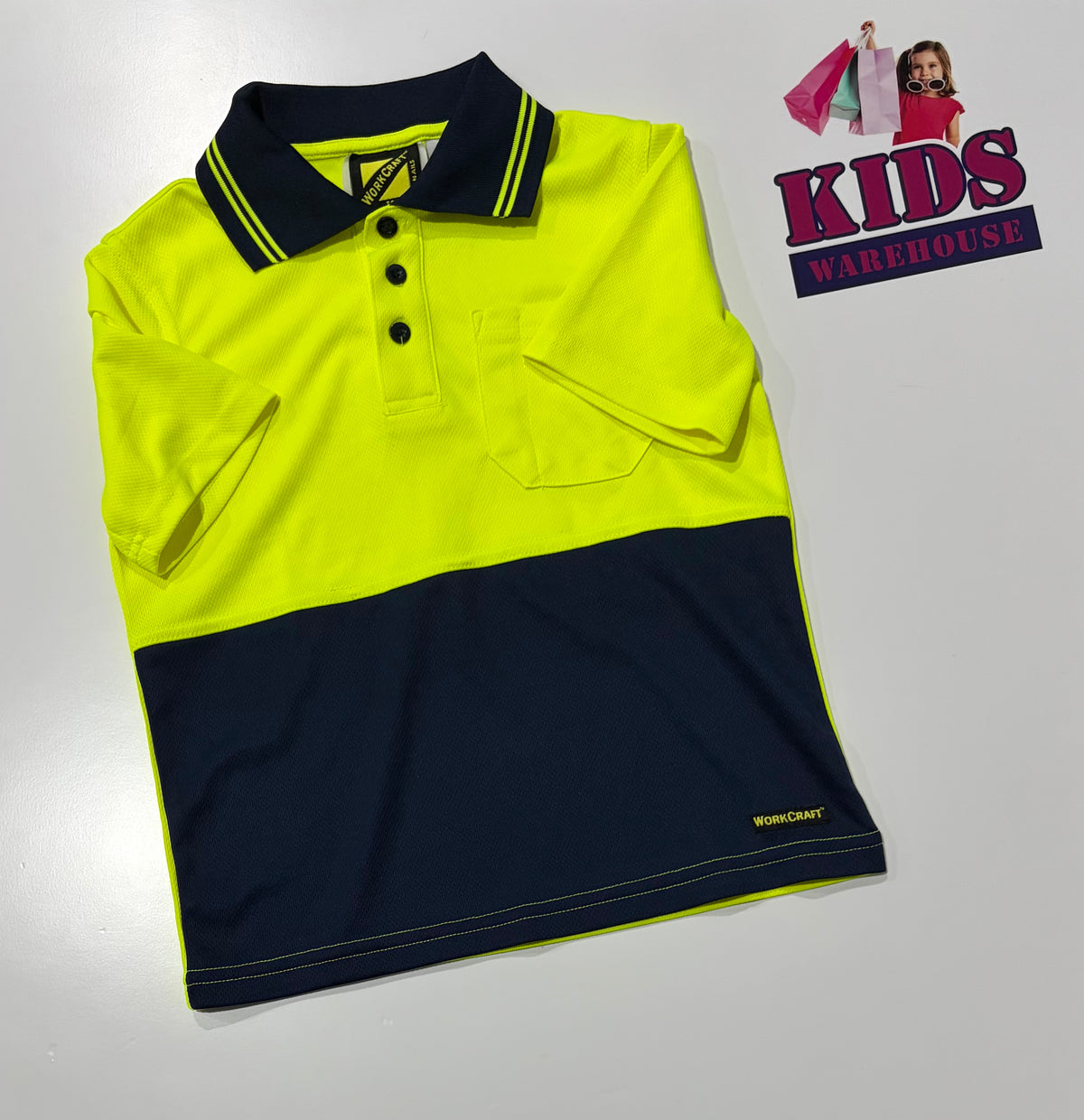 Work Craft High Vis Top Size 4