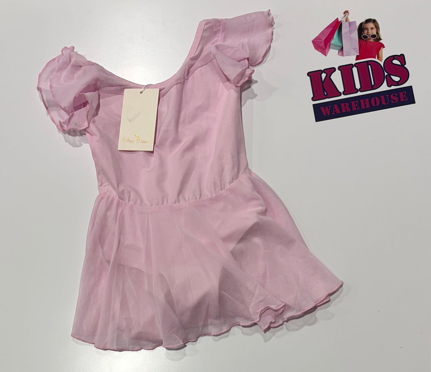 Happy Birthday Pink Dress Size 3