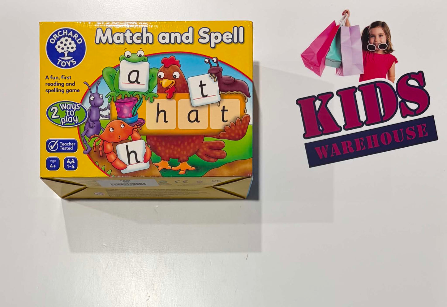 Orchard Toys Match And Spell Reading And Spelling Game
