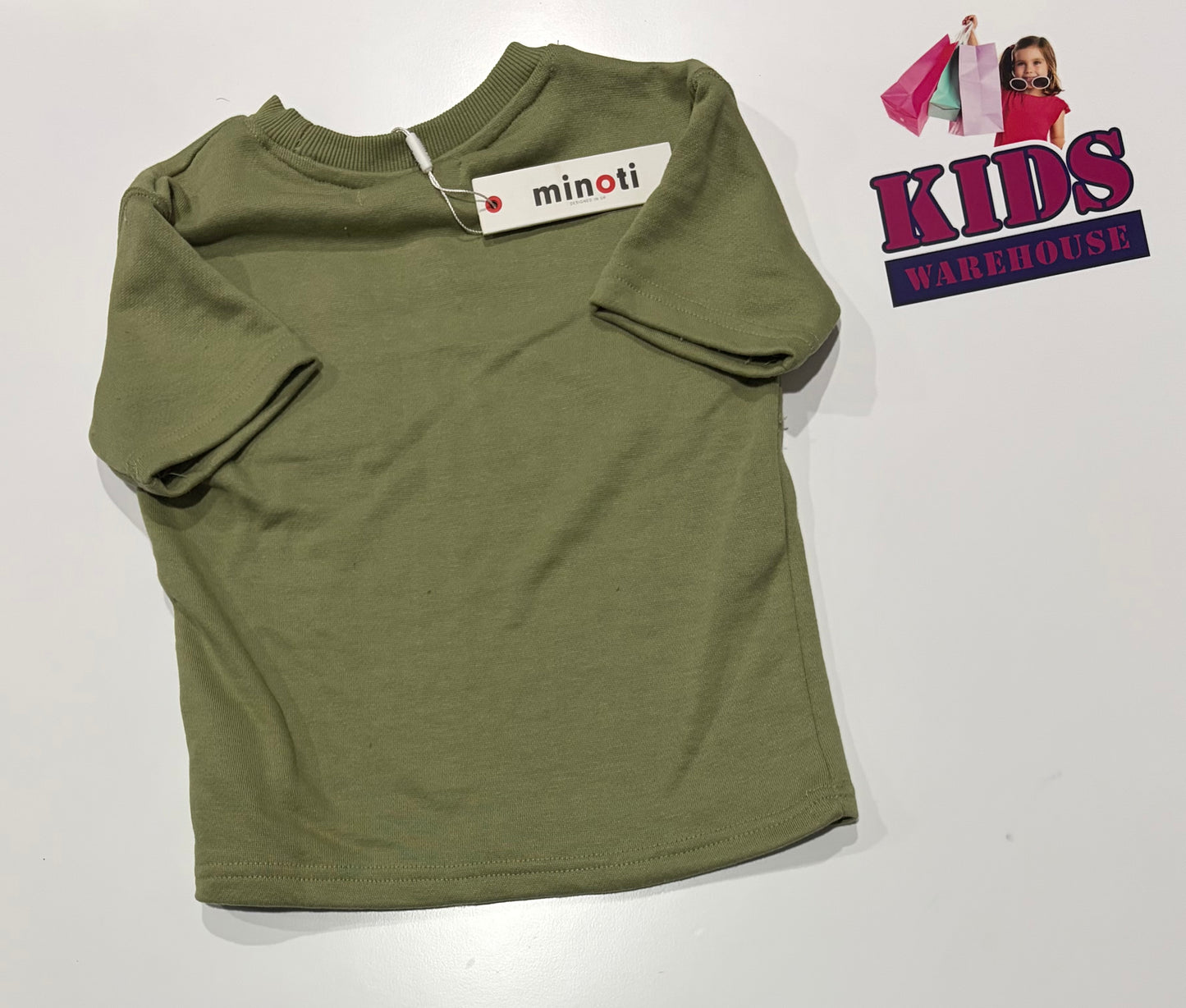 Not Used Minoti Green Top Size 4