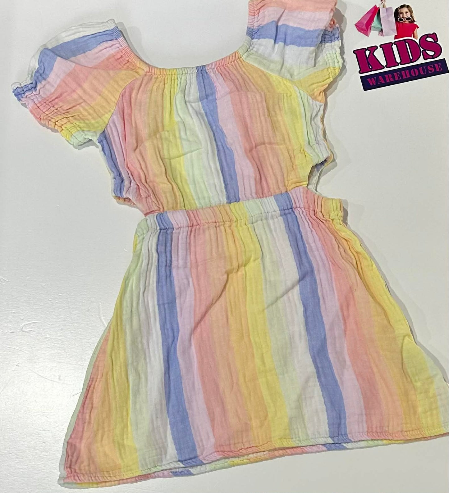 Cotton On Rainbow Dress Size 5