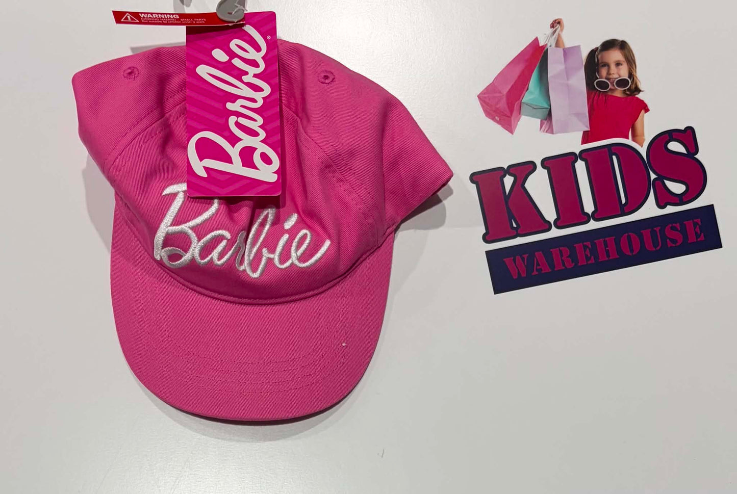 Not Used Barbie Pink Cap (Child)