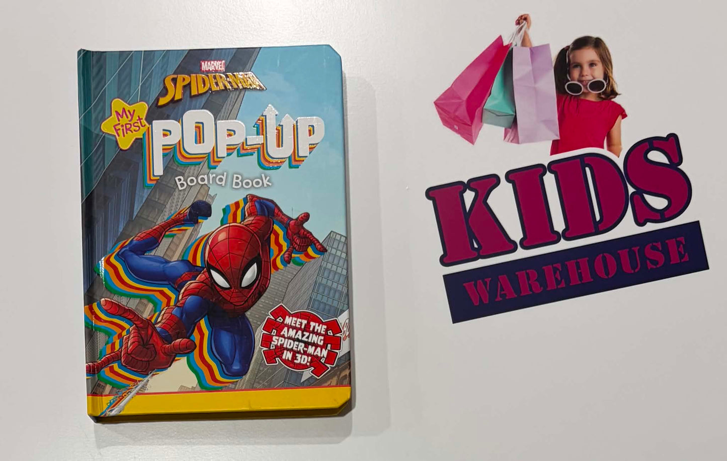 Marvel Spiderman Pop-Up Book (Boardbook)