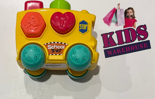 PlayGo School Bus Shape Sorter Toy