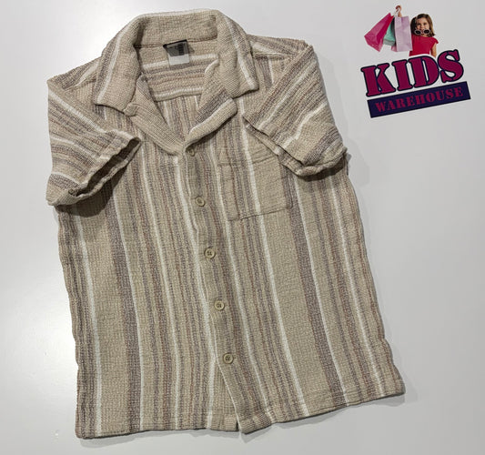 Tilt Urban Grey Stripe Top Size 9