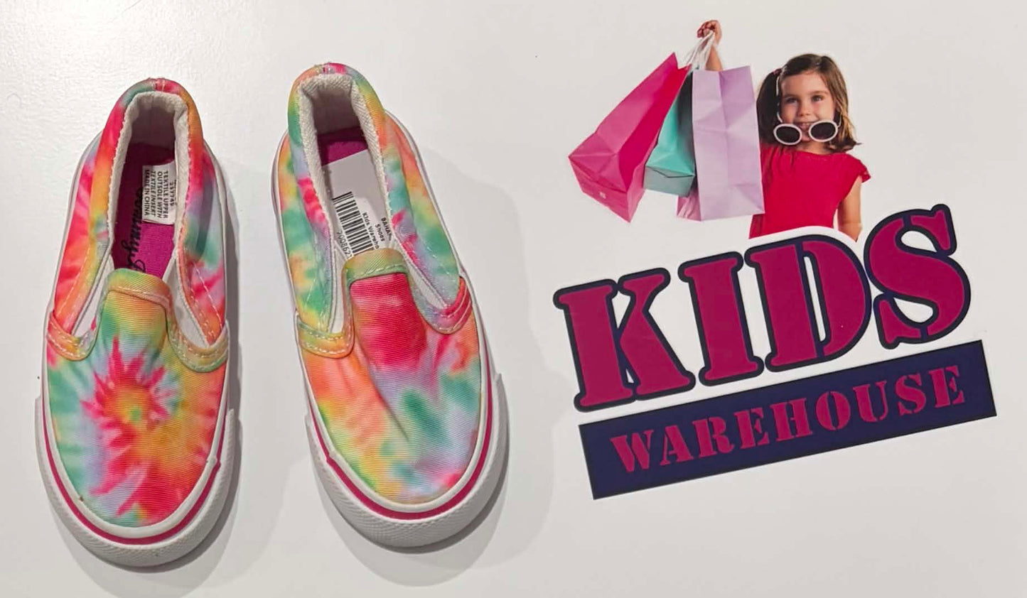 Tommy Bahama Rainbow Tie Dye Print Runners Size 5 (Child)