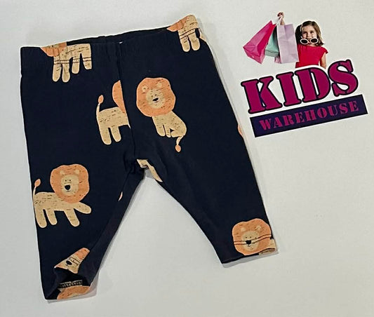 Target Dark Blue Pants With Lion Pattern Size 0000