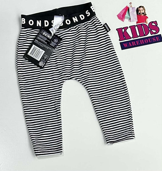 New Bonds Black & White Pants Size 00