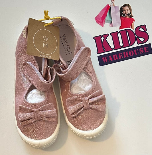 New Walnut Melbourne Pink Sparkle Shoes Size US2.5/UK1.5 (Older Child) RRP $39.99