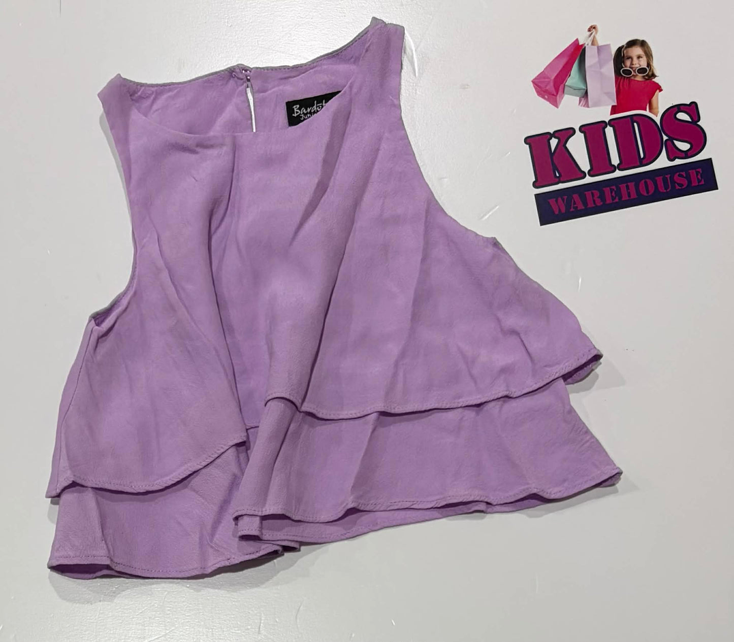 Bardot Junior Purple Top Size 4