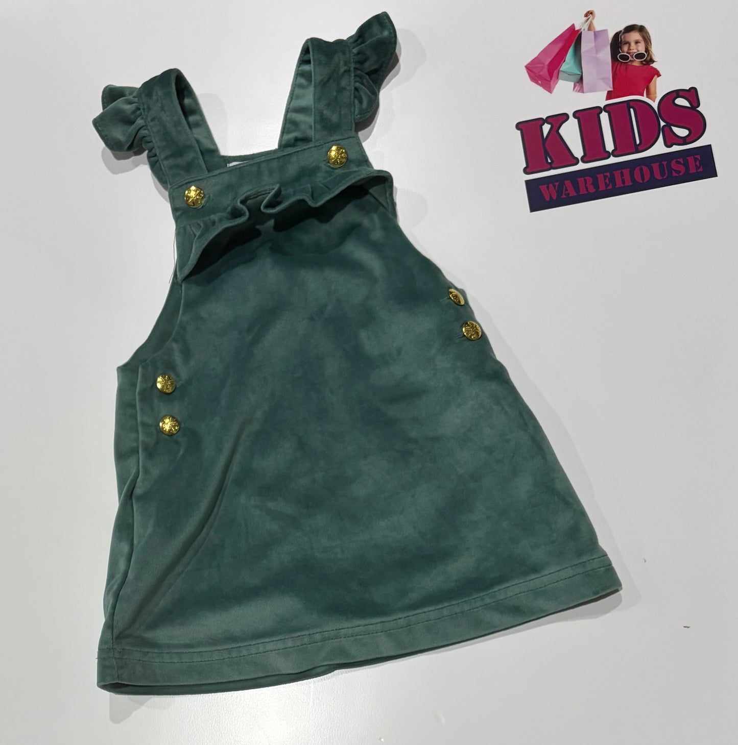 Tahar Green Dress Size 2