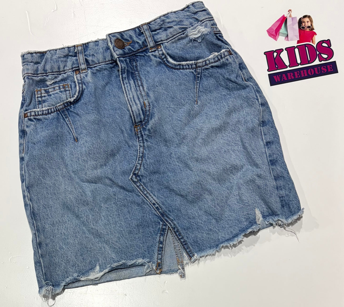 Zara Denim Skirt Size 10