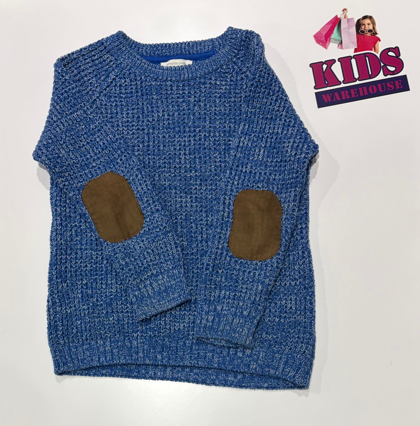 Pumpkin Patch Blue, Knit Sweater Size 7