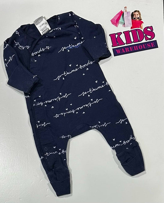 Premmie Bonds Blue Jumpsuit Size 00000
