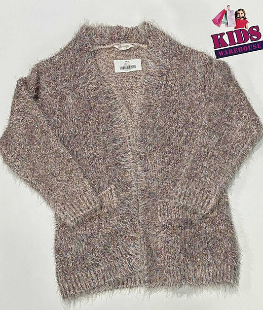 Milkshake Hairy Sparkly Cardigan Size 6