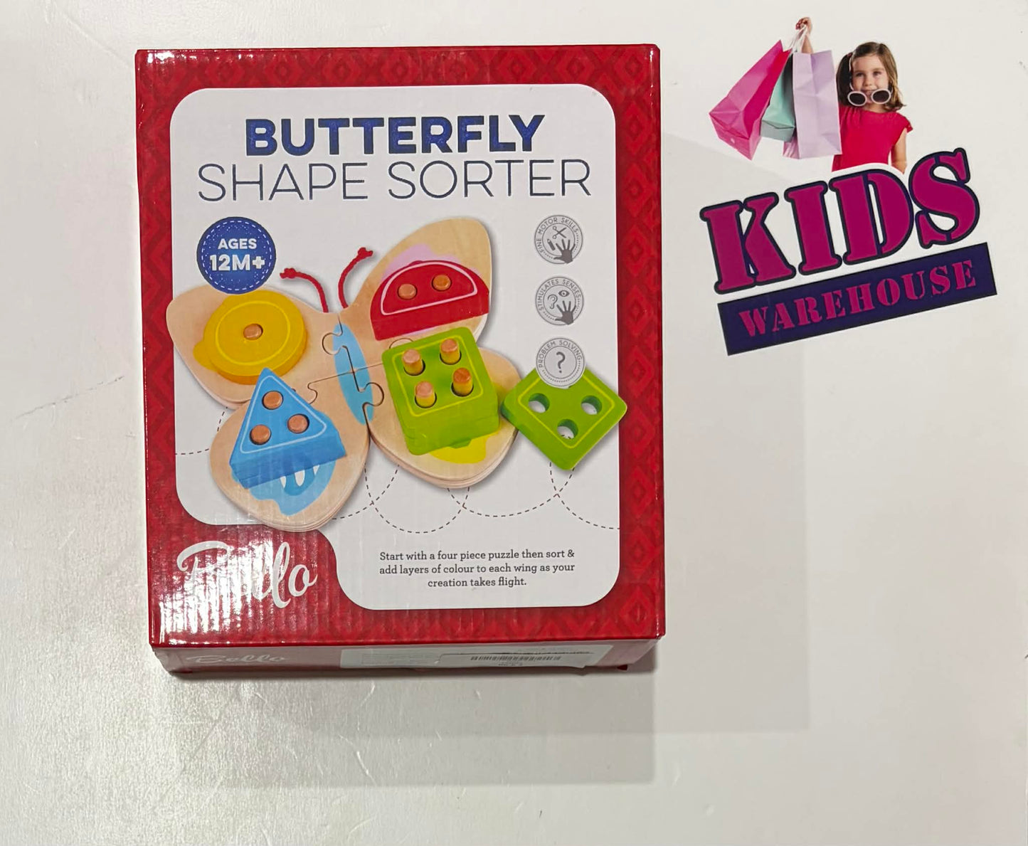 Bello Butterfly Shape Sorter