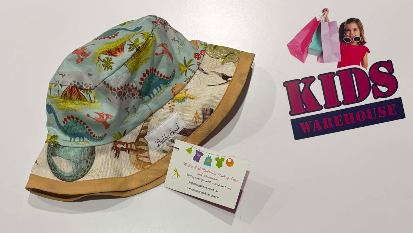 Not Used Bubba Sook Dinosaur Print Bucket Hat (Baby/Toddler)