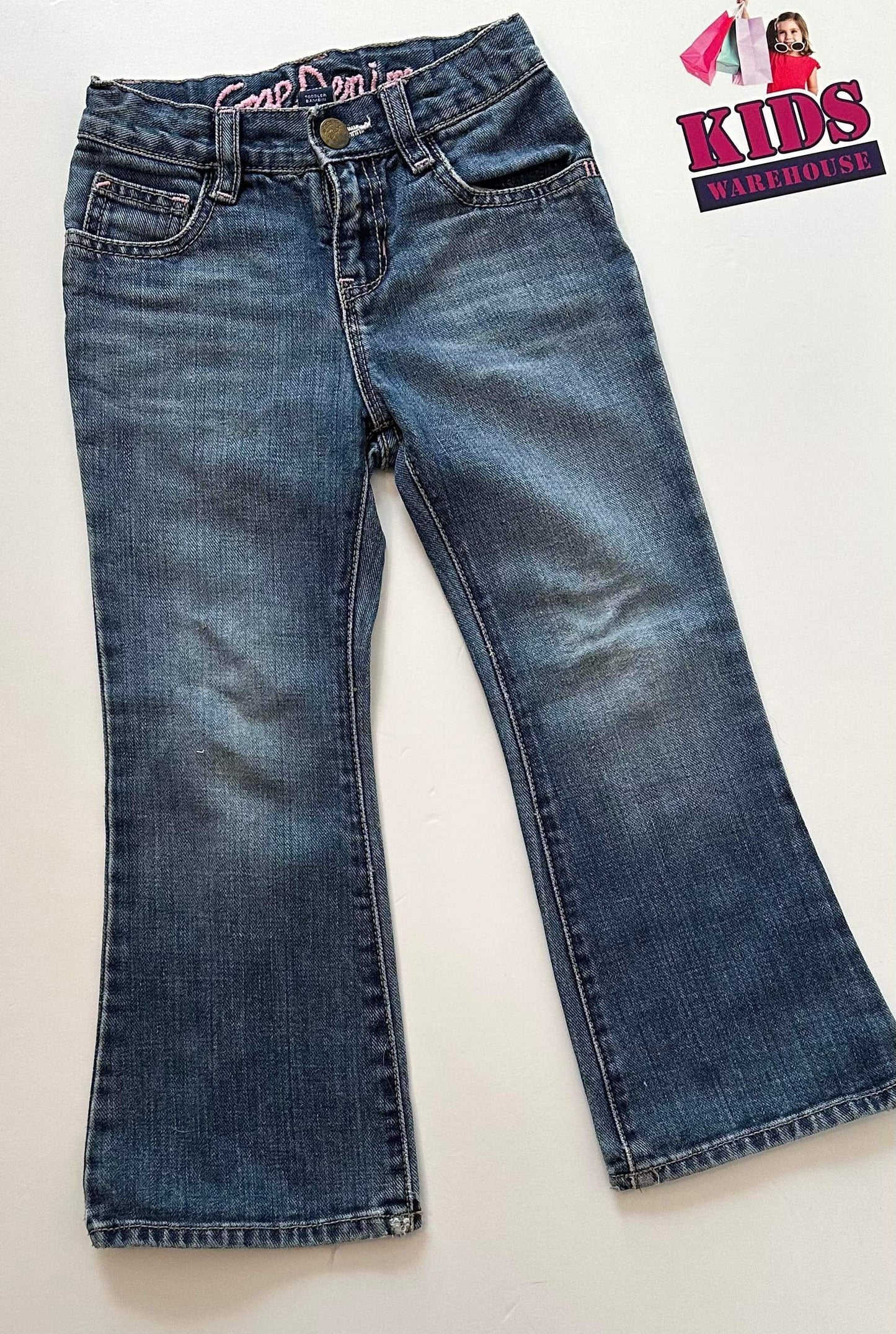 Baby Gap Denim Flare Pants Size 4