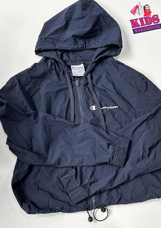 Champion Dark Blue Rain Jacket Size 14
