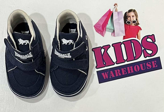 Lonsdale London Navy Blue Runners Size 1 (Newborn/Baby)