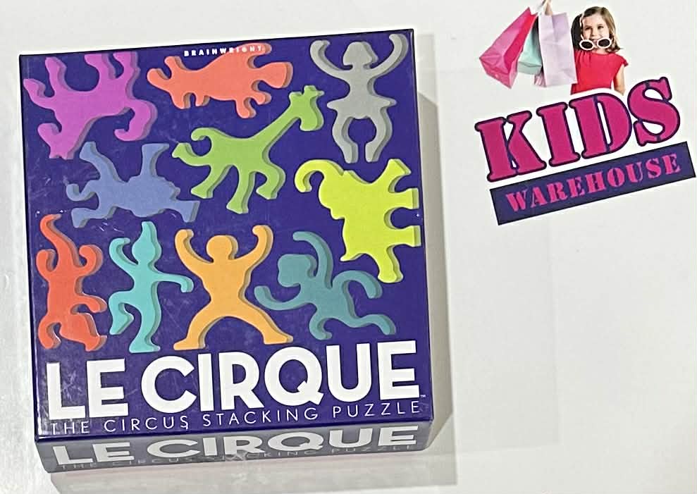 Brainwright Le Cirque The Circus Stacking Puzzle Toy