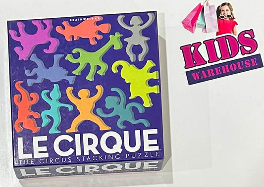 Brainwright Le Cirque The Circus Stacking Puzzle Toy