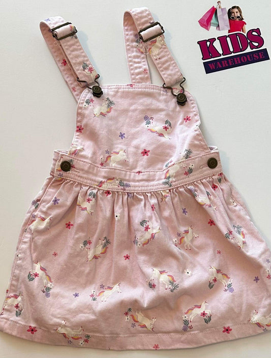 Kmart Pink Unicorn Dress Size 5