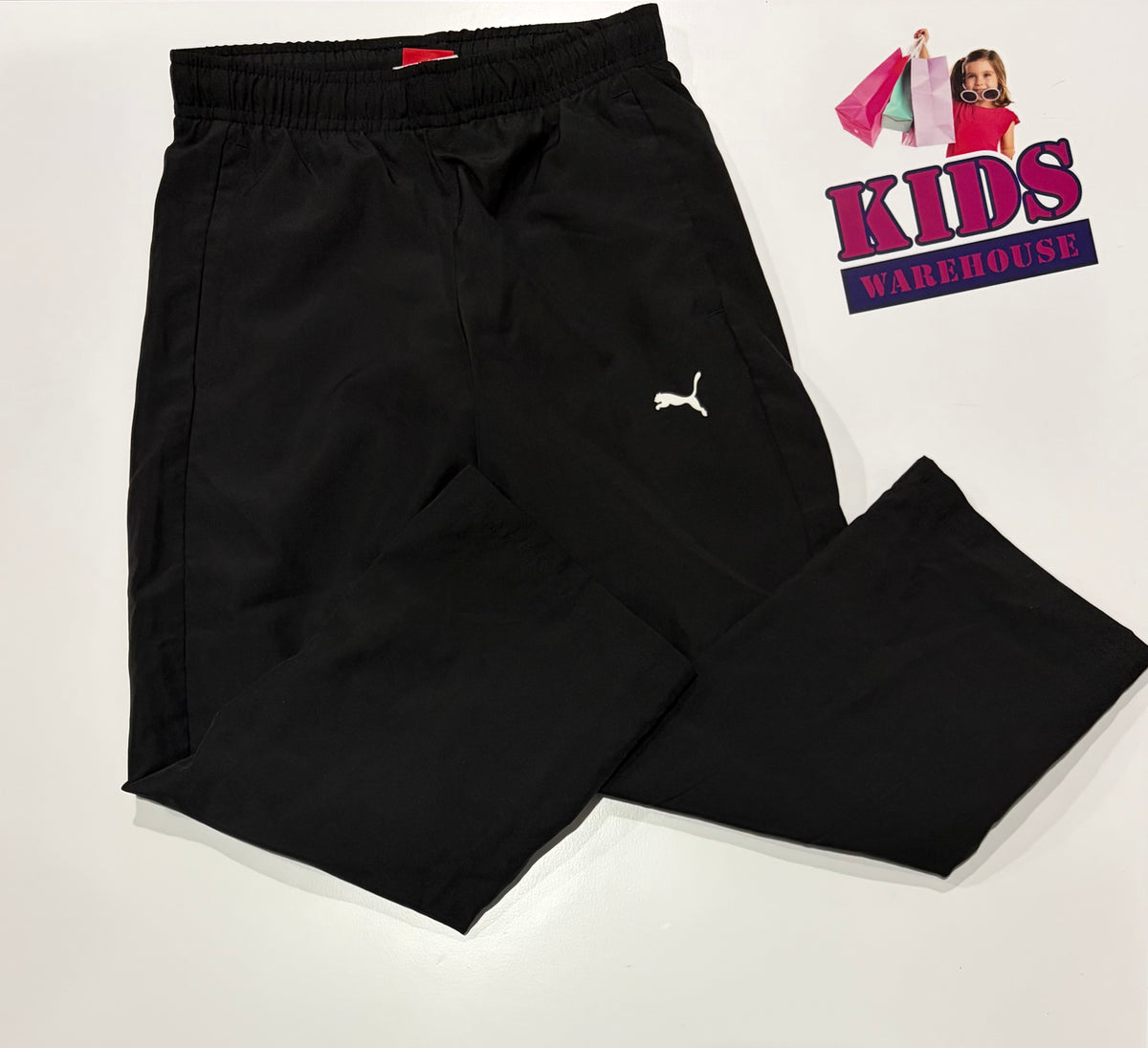 Puma Black Track Pants Size 5