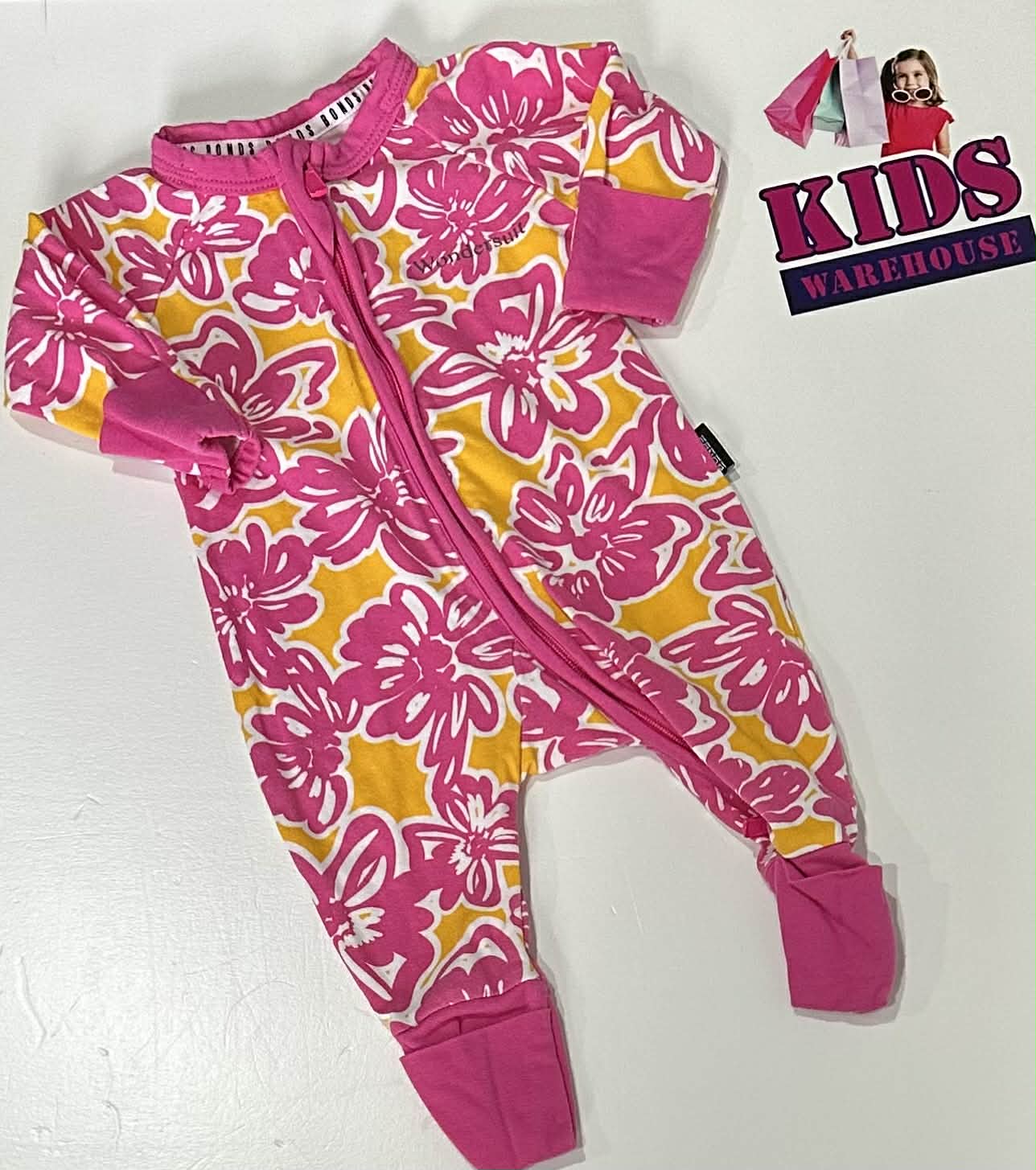 Bonds Purple, White & Yellow Jumpsuit Size 0000
