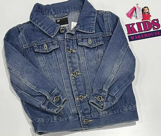 Cotton On Blue Denim Jacket Size 3