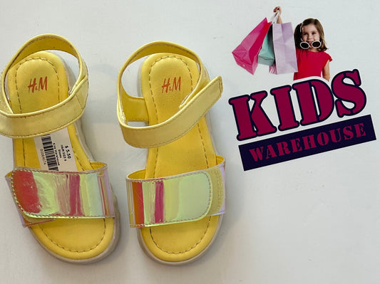 H&M Yellow Sandals Size US7.5/UK6.5