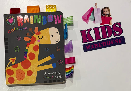 Rainbow Colours A Sensory Colours Book (Board Book) - Beverley Hopwood